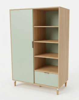 Armoire bibliothèque Agathe